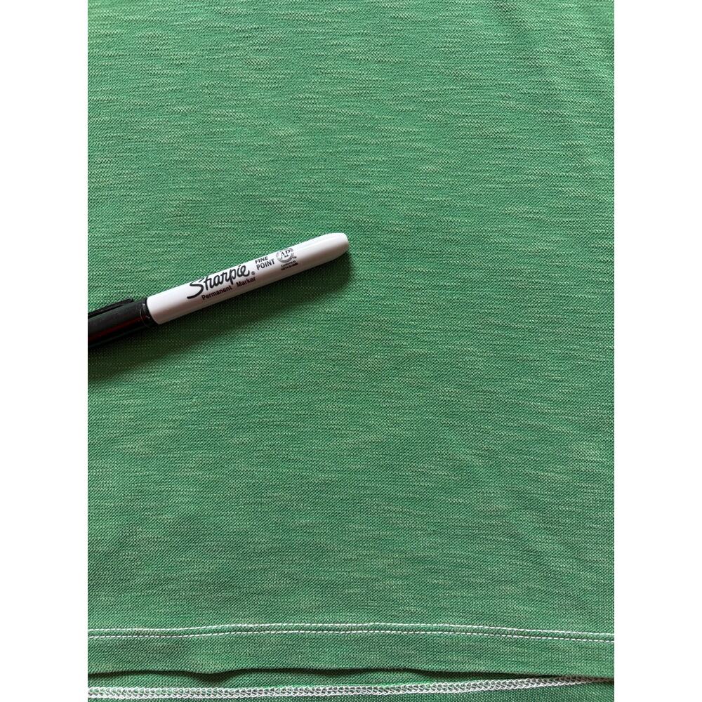 Tommy Bahama Green Short Sleeved Golf Polo Collared Shirt Sz L Modal Casual - Picture 3 of 6